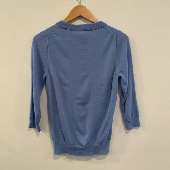 Merino Wool 3/4 Sleeve J. Crew Sweater - Picture 5 of 5